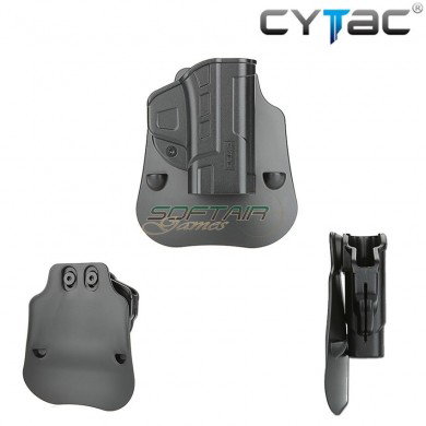 Fondina Fast Draw Black Per Smith & Wesson M&p Cytac (cy-fmps)