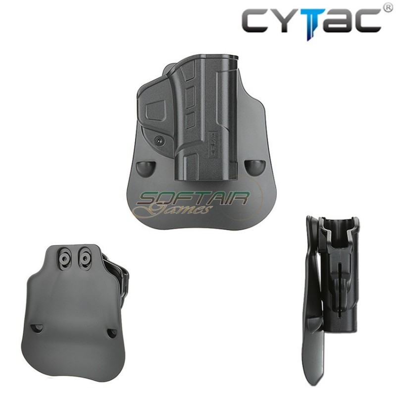 Fondina Fast Draw Black Per Smith & Wesson M&p Cytac (cy-fmps)