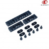 Set 3 Pieces Rail Black Element (el-ex225-bk)
