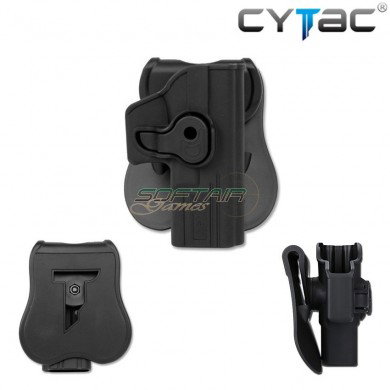 Fondina Rigida Destra Black Per We/kjw/tm Glock Cytac (cy-gag-bk)