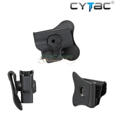 Fondina Rigida Destra Black Per Springfield Xd9 & Xd40 Cytac (cy-xd40g2)