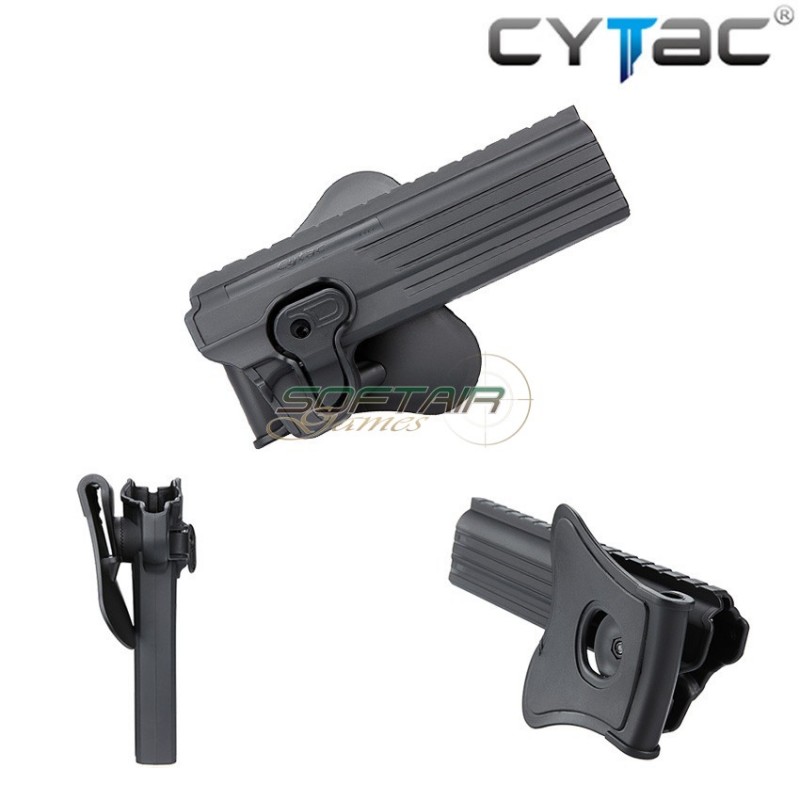 Fondina Rigida Destra Black Per Colt 1911-6 Cytac (cy-1911/6)