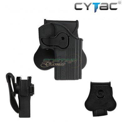 Fondina Rigida Destra Black Per Taurus Pt24/7 Cytac (cy-t24/7)