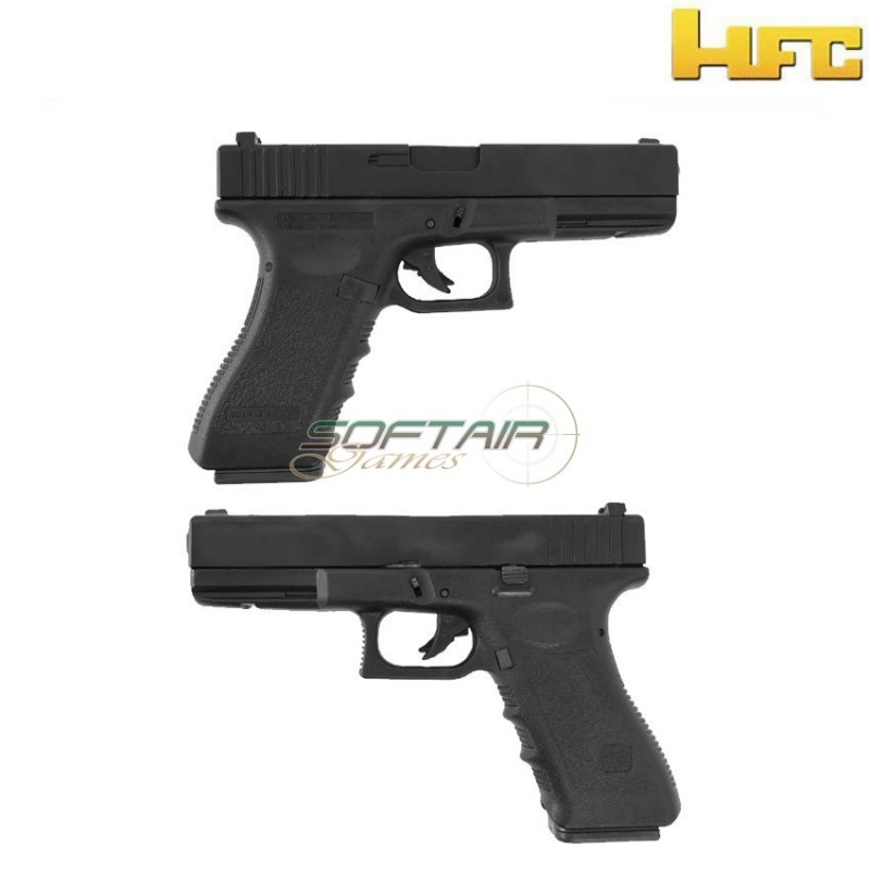 Gas Pistol Black G17 Hfc (hfc-hg185)