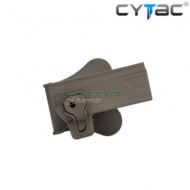 Rigid Right Fde Holster For Hi-capa Cytac (cy-hcp-fde)