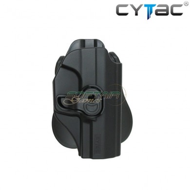 Fondina Rigida Destra Black Per P99 Cytac (cy-p99g2)