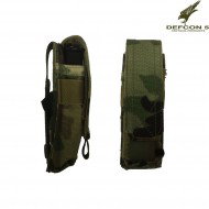 Single Pistol Pounch 9 Mm Multicam Defcon 5 (d5-pm01-mc)