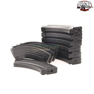 Set 10 Magazine Metal For Ak 150 Bb G&p(gp214-p)