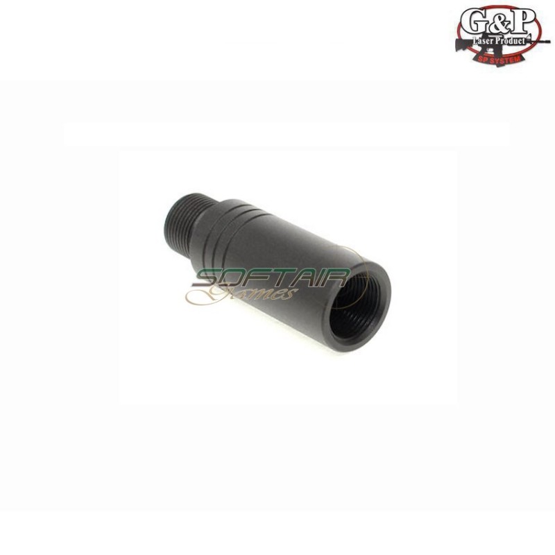 150mm Black Extension Barrel  For Aeg G&p (gp-brl064l)