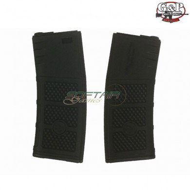 Set 10 Hi-cap Black Magazine 340 Bb M4/m16 G&p (gp-mag008bk/p)