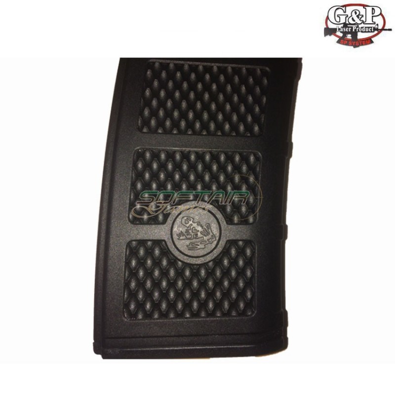 Set 10 Hi-cap Black Magazine 340 Bb M4/m16 G&p (gp-mag008bk/p)