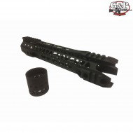 Black 10.75" Mots Ii Phantom Keymod Ris M4/m16 G&p (gp-key025c)