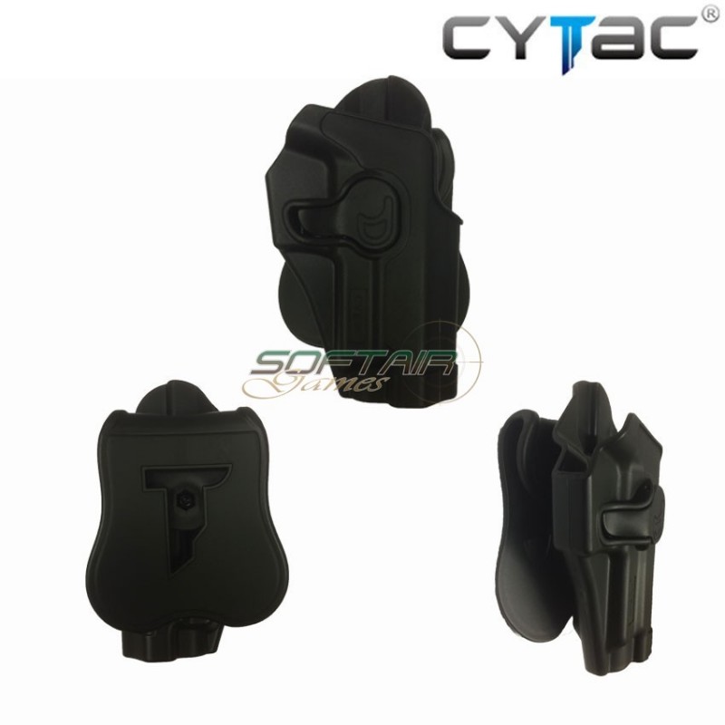 Fondina Rigida Destra Black Per Sig Sauer Cytac (cy-s226g2)