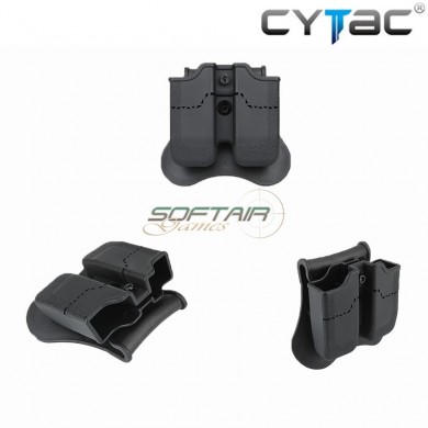 Double Rigid Magazine Pouch Black For Px4 Cytac (cy-mp)