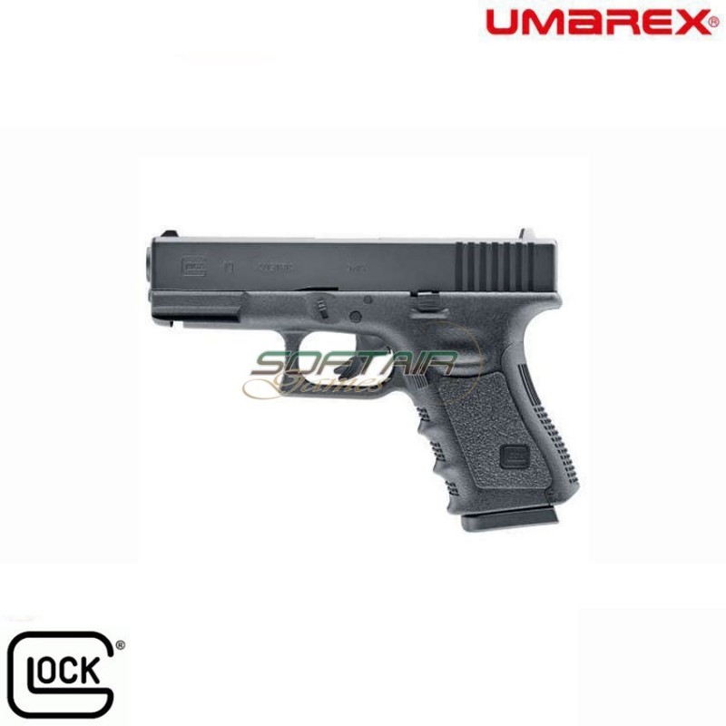 Pistola Co2 Official Glock 19 Gen.3 Black Umarex (um-2.6418)