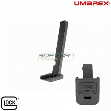 C02 Pistol 11 Bb Magazine For Glock 19 Gen.3 Black Umarex (um-2.6418.1)