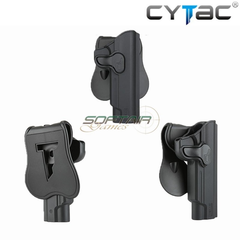Fondina Rigida Destra Black Per 1911-5 Cytac (cy-1911g2-bk)