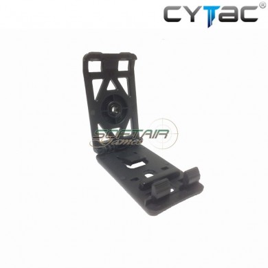 Attacco Black Cinturone A Sgancio Rapido Per Fondine Pistole Cytac (cy-bc2)