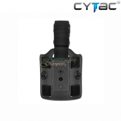 Sistema Cosciale Rigido Black Per Fondine Ed Accessori Cytac (cy-dlp)