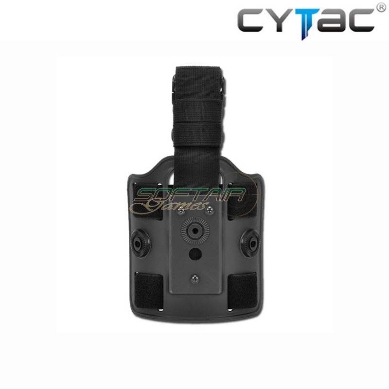 Sistema Cosciale Rigido Black Per Fondine Ed Accessori Cytac (cy-dlp)