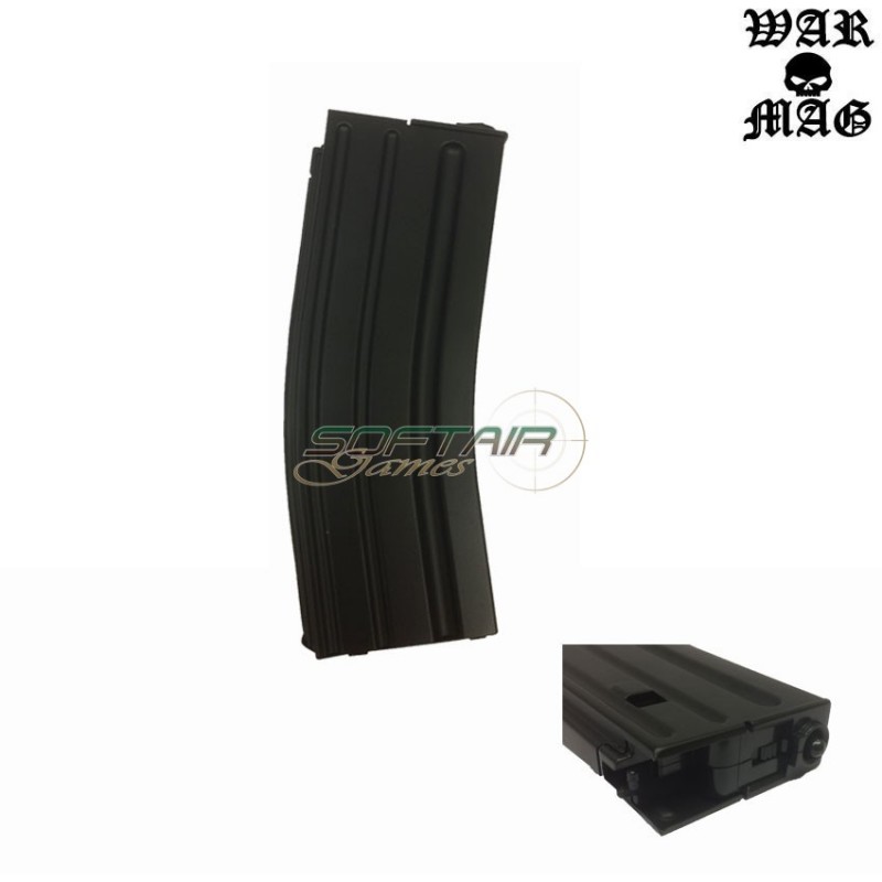 Mid-cap Magazine Sre M4 90bb Black Warmag (wm-37-bk)