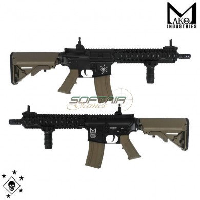 Fucile Elettrico Mk18 9'' Two Tone Qd System Mako Industries (mo-cqbrmk18dt-603t)