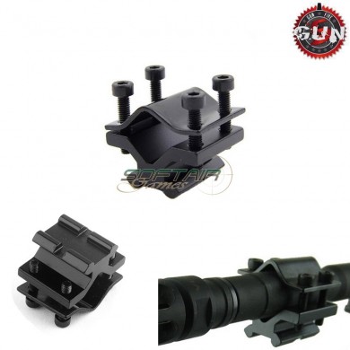 Butterfly Mount Per Canna Black Gun Five (gf-5455213)