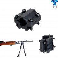 Universal Utg Style Barrel Mount Black Shs (shs-wm201148)