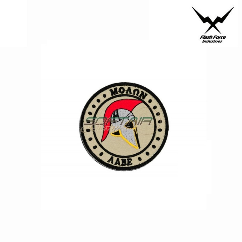 Embroidered Patch Delta Force Spartan Flash Force Ind. (ffi-1068)