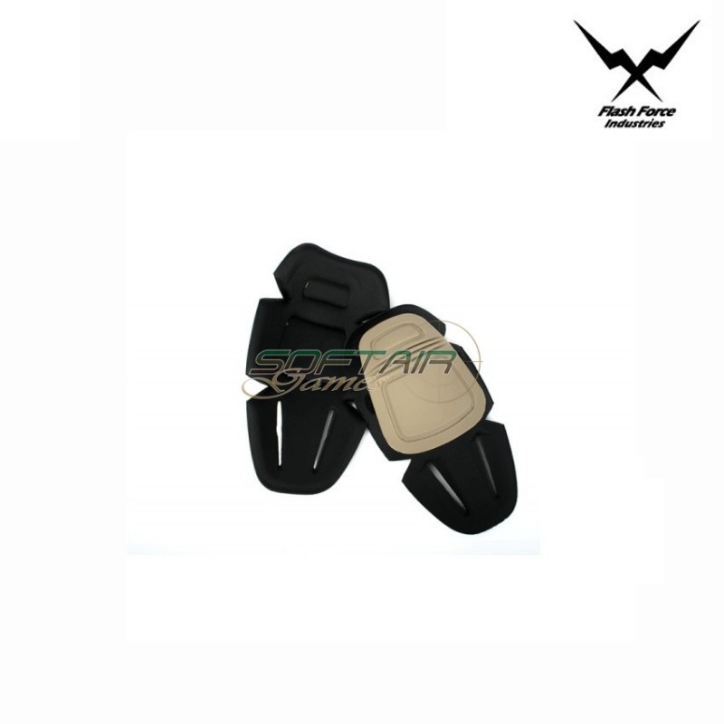 Ginocchiere Soft Tan Per Pantaloni Gen2/gen3 Flash Force Ind. (ffi-f3-knpad-de)