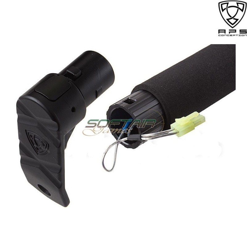 Electric Rifle Black Dragon Fmr Mod1 Rifle Blowback Aps (aps-asr120b)