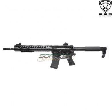 Electric Rifle Black Dragon Fmr Mod1 Rifle Blowback Aps (aps-asr120b)