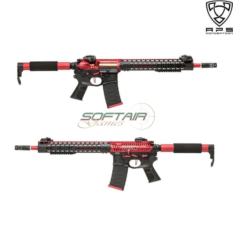 Electric Rifle Red Dragon Fmr Mod1 Rifle Blowback Aps (aps-asr120)