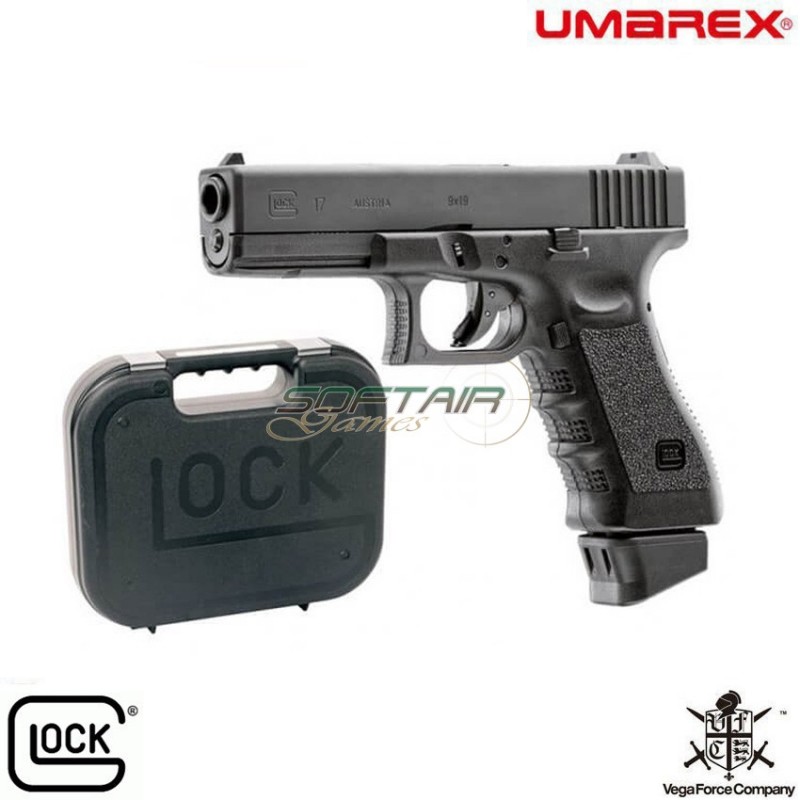 Co2 Pistol Glock 17 Deluxe Version Black Vfc Umarex (um-2.6414)