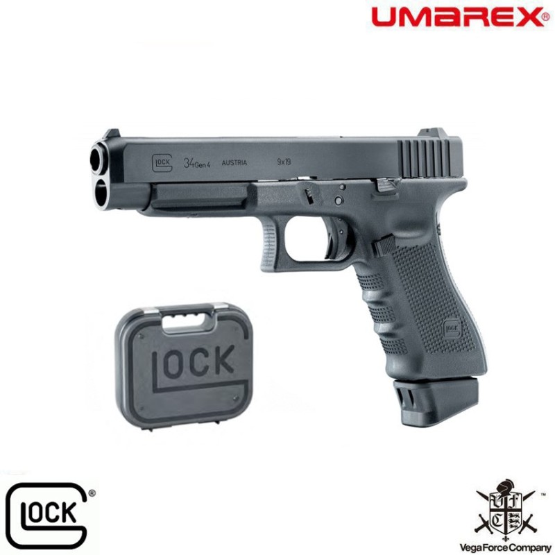 Co2 Pistol Glock 34 Gen.4 Deluxe Version Black Vfc Umarex (um-30623)