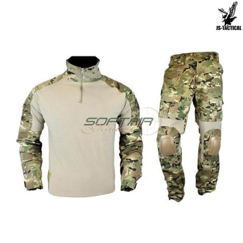 Uniforme Completa Combat Warrior Multicam Army Js Tactical (jswar-mul)