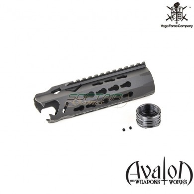 Leopard 8" Keymod Bk Handguard Set Avalon Vfc (vf9-hgdlop08bk01)