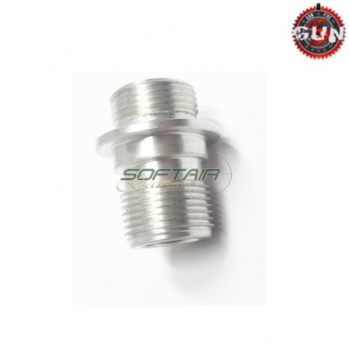 Adattatore Silenziatore Silver Per Mp5k/g3sas Gun Five (gf-ad-01-sv)