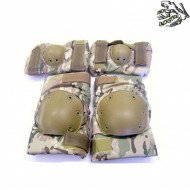 Set Ginocchiere/gomitiere Tactical Multicam Frog Industries (fi-jq02mul)