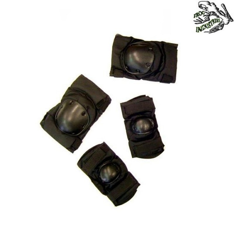 Set Ginocchiere/gomitiere Tactical Black Frog Industries (fi-jq02b)