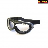 Maschera Tattica A Lente Smoke Type C Royal (yh305)
