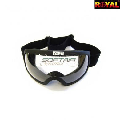 Maschera Tattica A Lente Smoke Type E Royal (yh27)