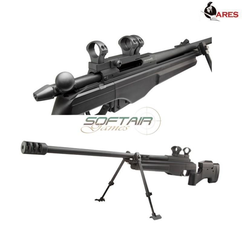 Fucile A Gas Sniper Msr Mid-range Black Ares (ar-msr009b)
