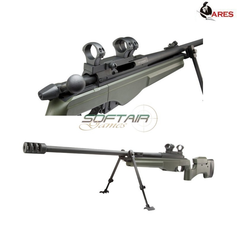 Fucile A Gas Sniper Msr Mid-range Verde Ares (ar-msr009v)