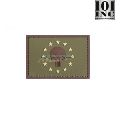 Patch 3d Pvc Punisher Eu Green 101 Inc (inc-444130-5335)