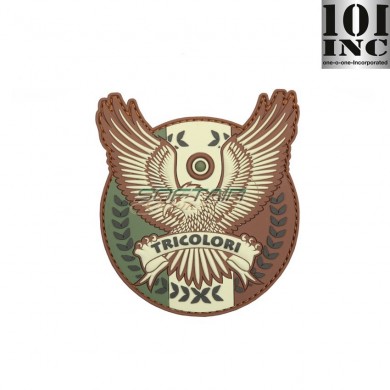 Patch 3d Pvc Tricolori Multi 101 Inc (inc-444130-7042)