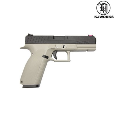 Pistola A Gas Glock Style Kp-13-ms Urban Grey Blowback Kjworks (kjw-450008)