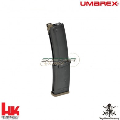 Caricatore A Gas 40bb Black & De Base Plate Per Mp7 Gbb Vfc Umarex (vf9-magmp7g45tn01)