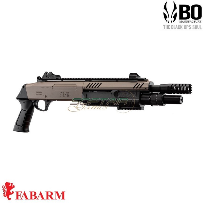 Fucile A Molla Pompa Fabarm Stf/12-11 Short Fde Bo Manufacture (bo-lr3005)