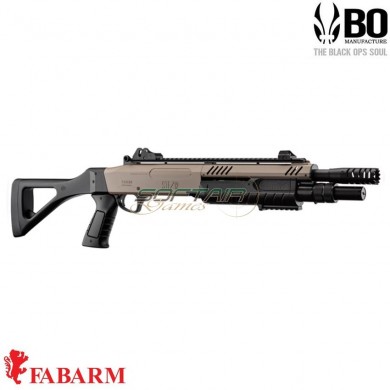 Fucile A Molla Pompa Fabarm Stf/12-11 Compact Fde Bo Manufacture (bo-lr3003)